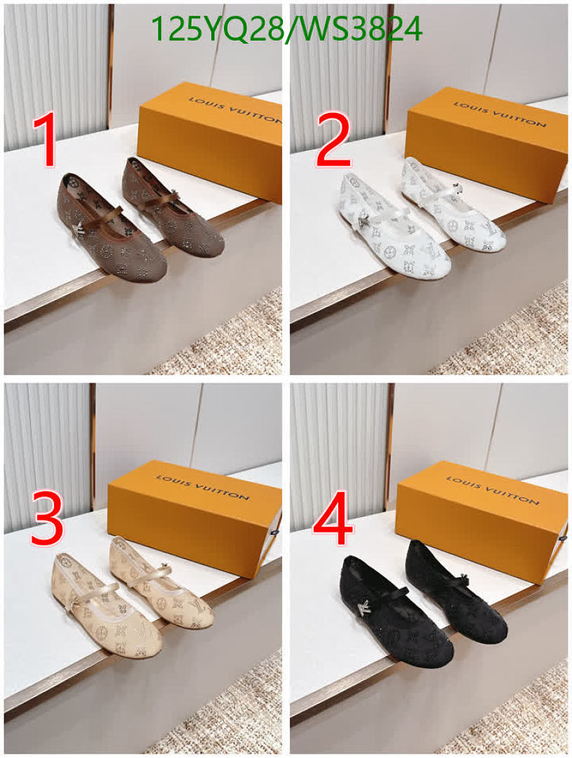 LV-Women Shoes Code: WS3824 $: 125USD