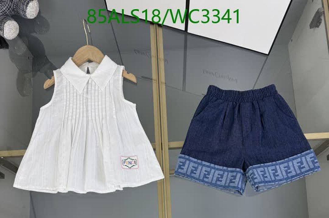 Fendi-Kids clothing Code: WC3341 $: 85USD