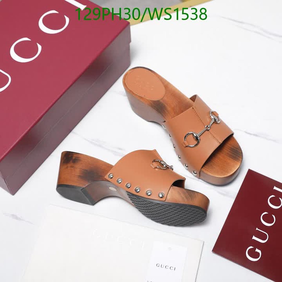 Gucci-Women Shoes Code: WS1538 $: 129USD