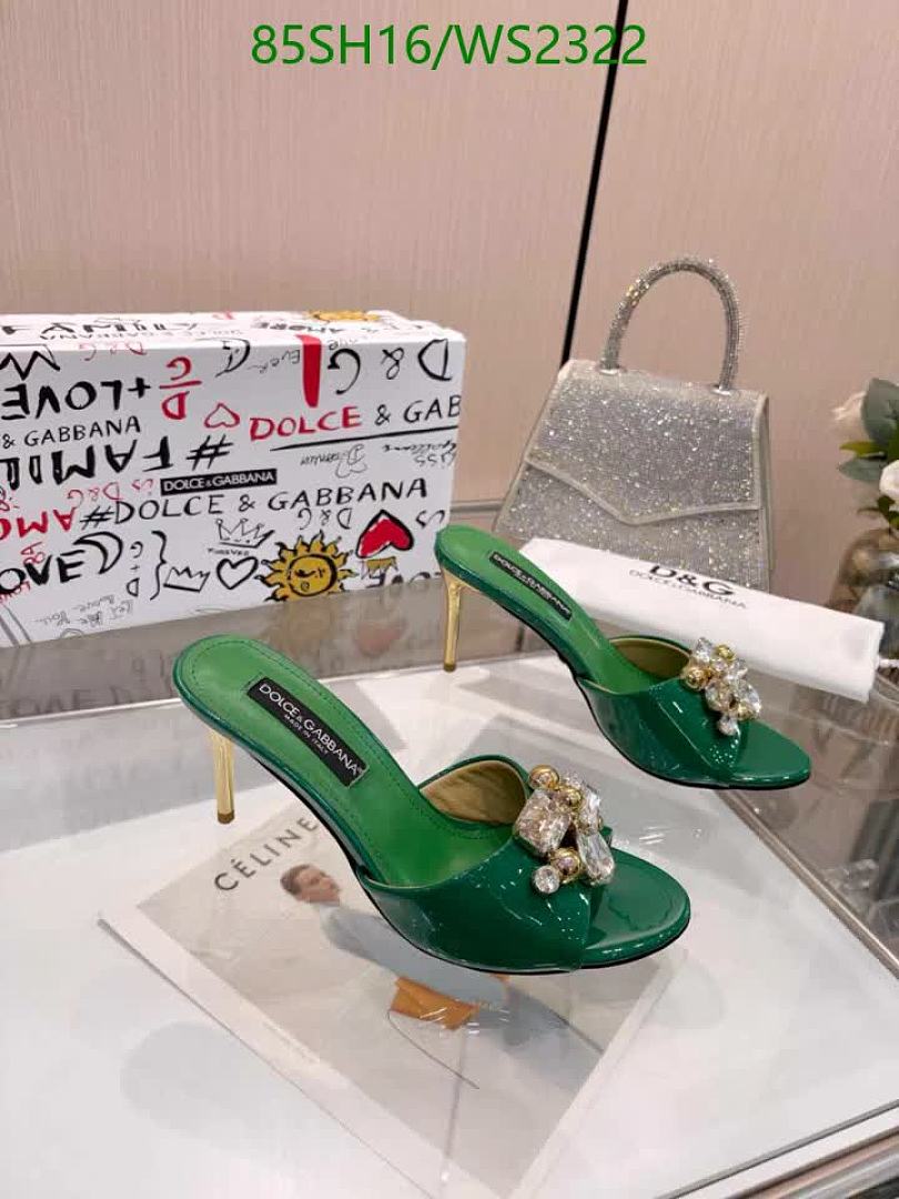 D&G-Women Shoes Code: WS2322 $: 85USD
