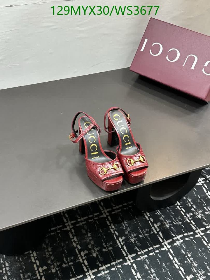 Gucci-Women Shoes Code: WS3677 $: 129USD