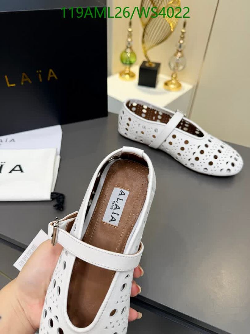 Alaia-Women Shoes Code: WS4022 $: 119USD