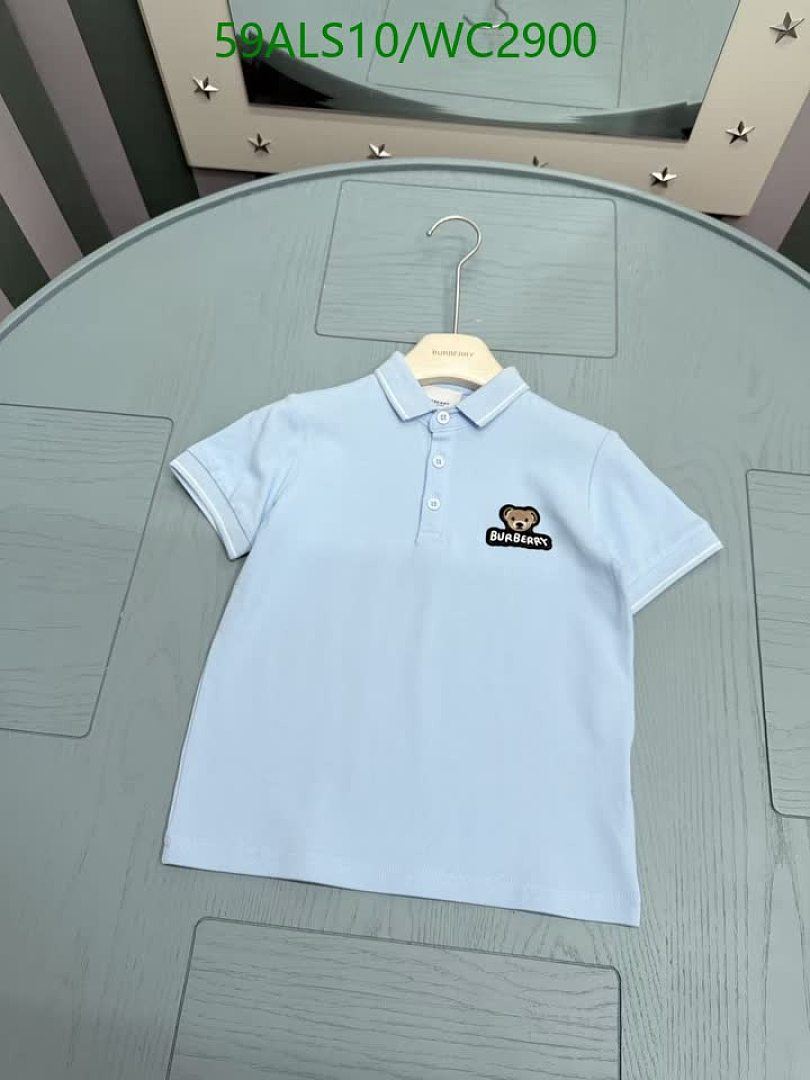 Burberry-Kids Clothing Code: WC2900 $: 59USD