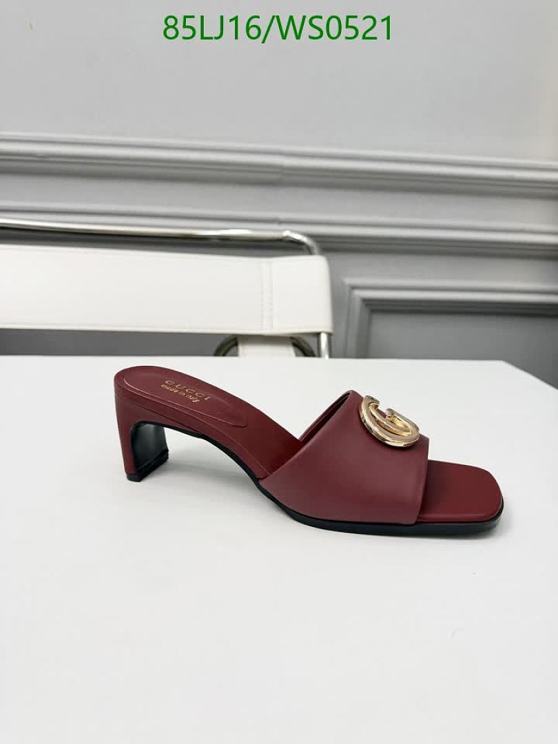Gucci-Women Shoes Code: WS0521 $: 85USD