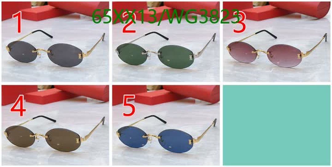 Cartier-Glasses Code: WG3823 $: 65USD