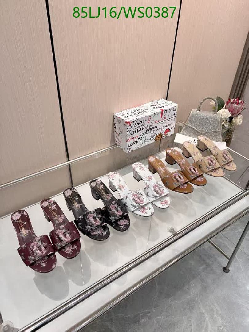 D&G-Women Shoes Code: WS0387 $: 85USD