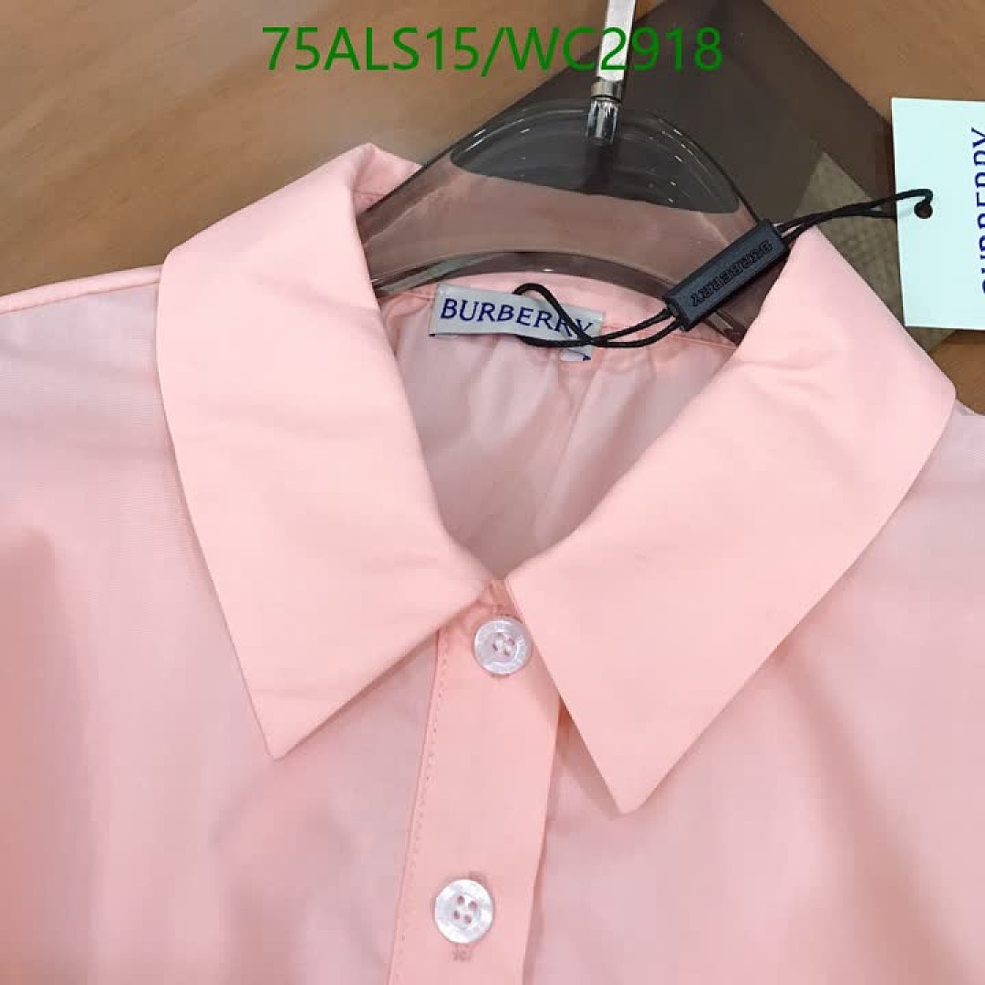 Burberry-Kids Clothing Code: WC2918 $: 75USD