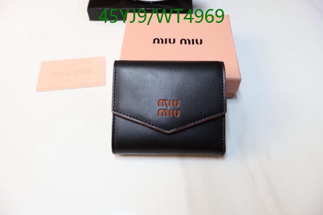 Miu Miu-Wallet-4A Quality Code: WT4969 $: 45USD