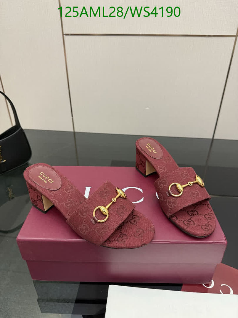 Gucci-Women Shoes Code: WS4190 $: 125USD