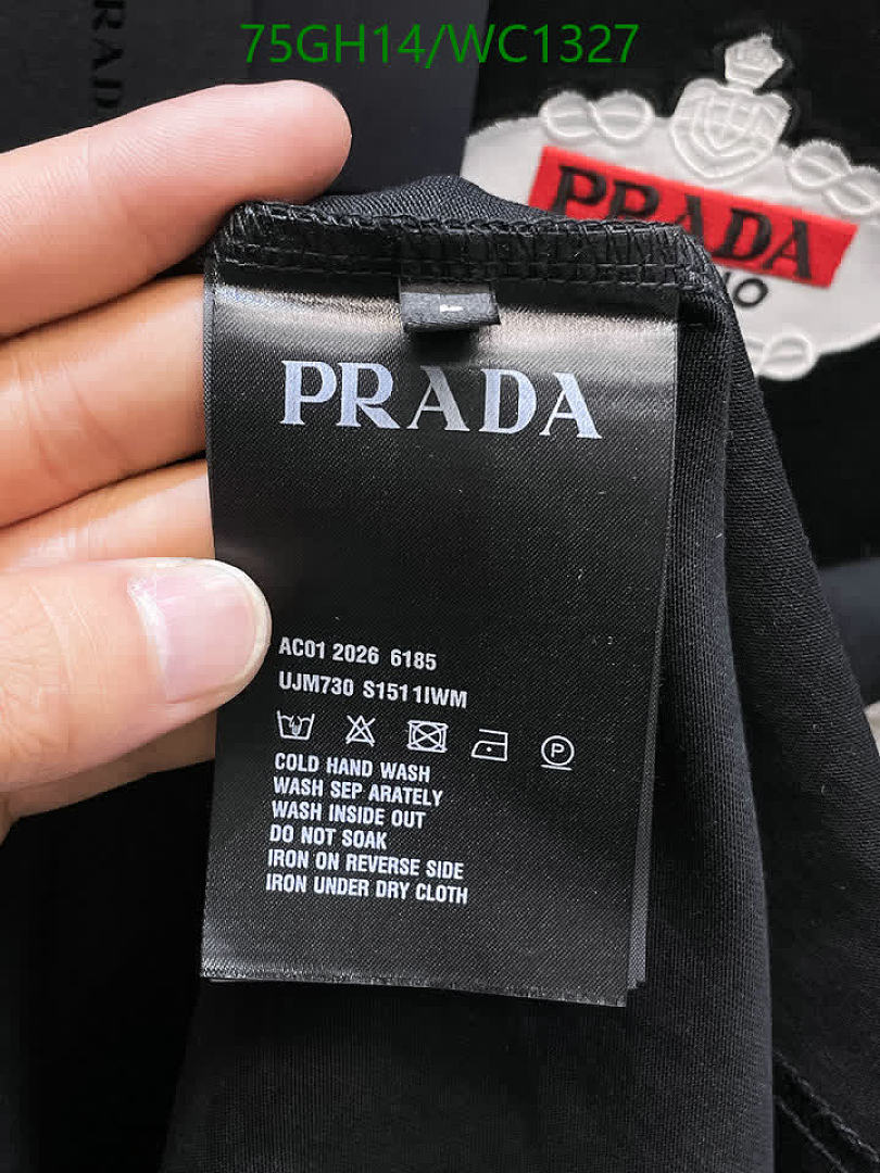 Prada-Clothing Code: WC1327 $: 75USD