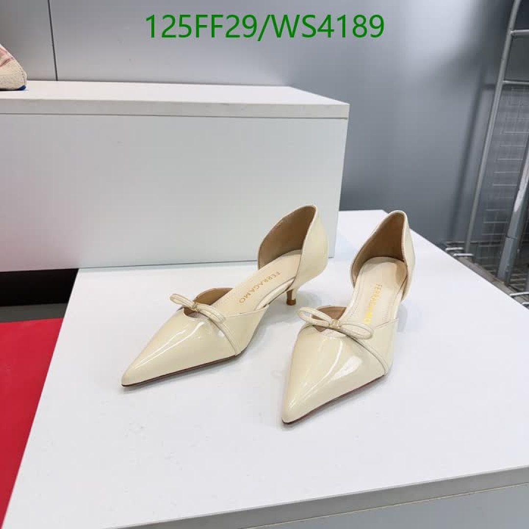 Ferragamo-Women Shoes Code: WS4189 $: 125USD