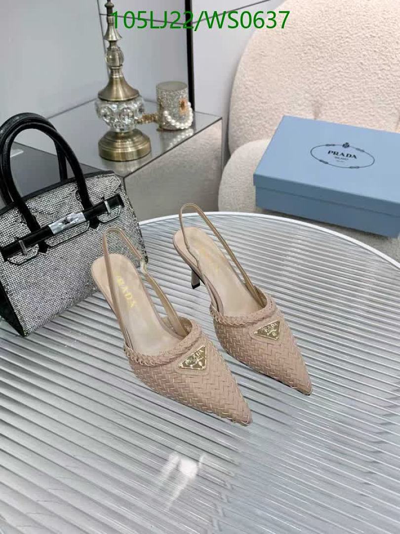 Prada-Women Shoes Code: WS0637 $: 105USD