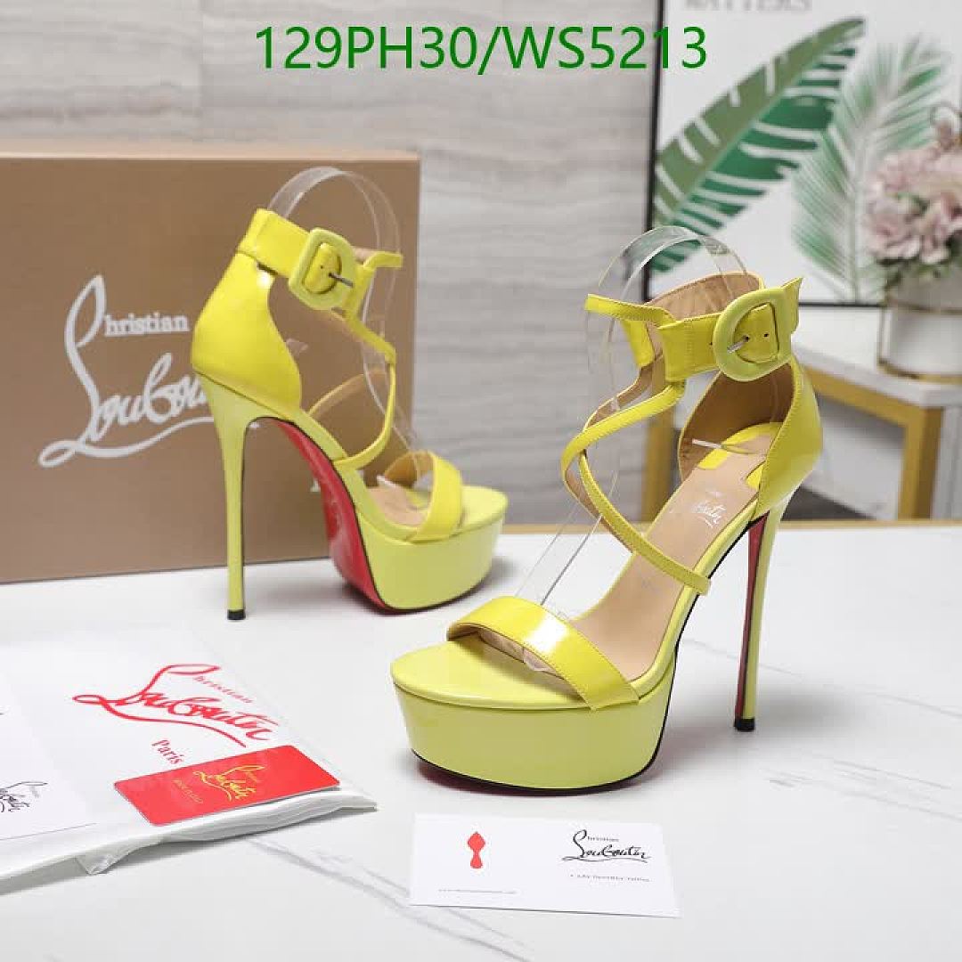 Christian Louboutin-Women Shoes Code: WS5213 $: 129USD