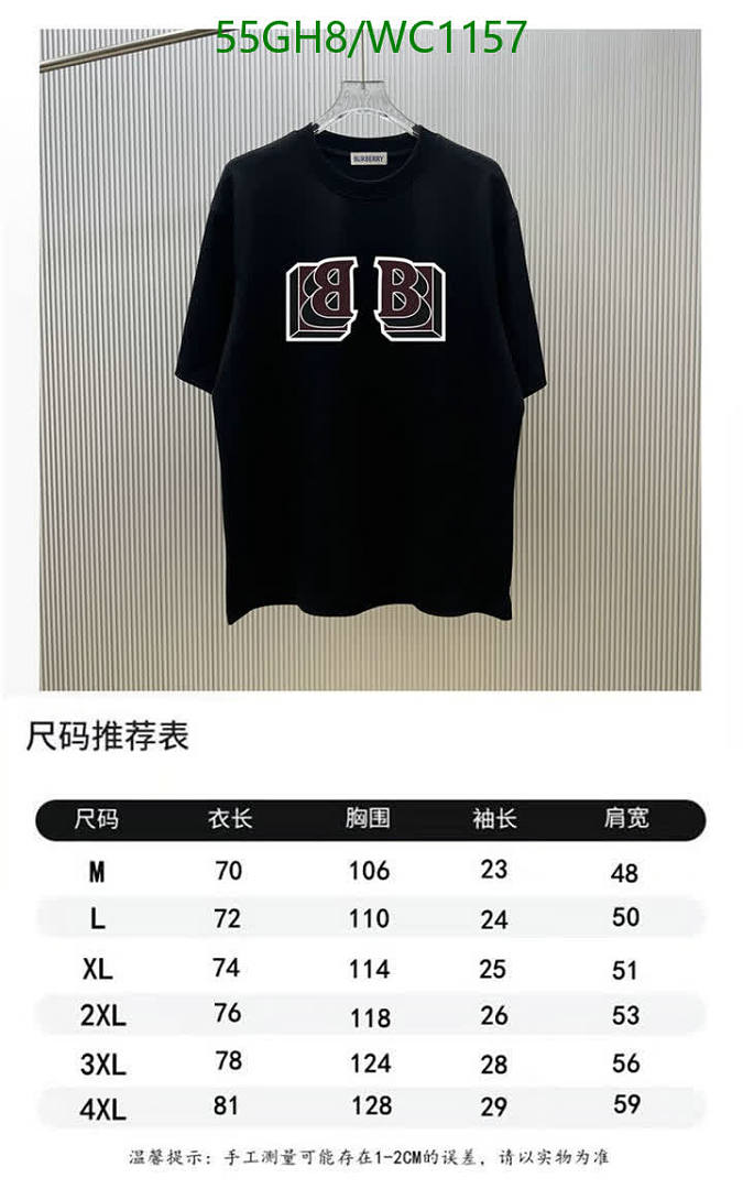 Burberry-Clothing Code: WC1157 $: 55USD