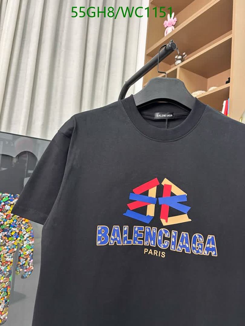 Balenciaga-Clothing Code: WC1151 $: 55USD