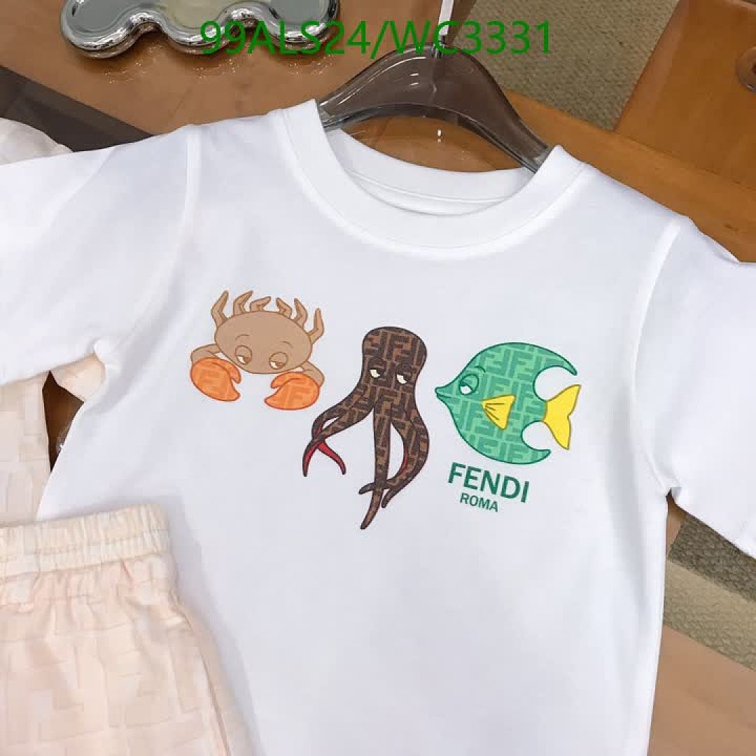 Fendi-Kids clothing Code: WC3331 $: 99USD