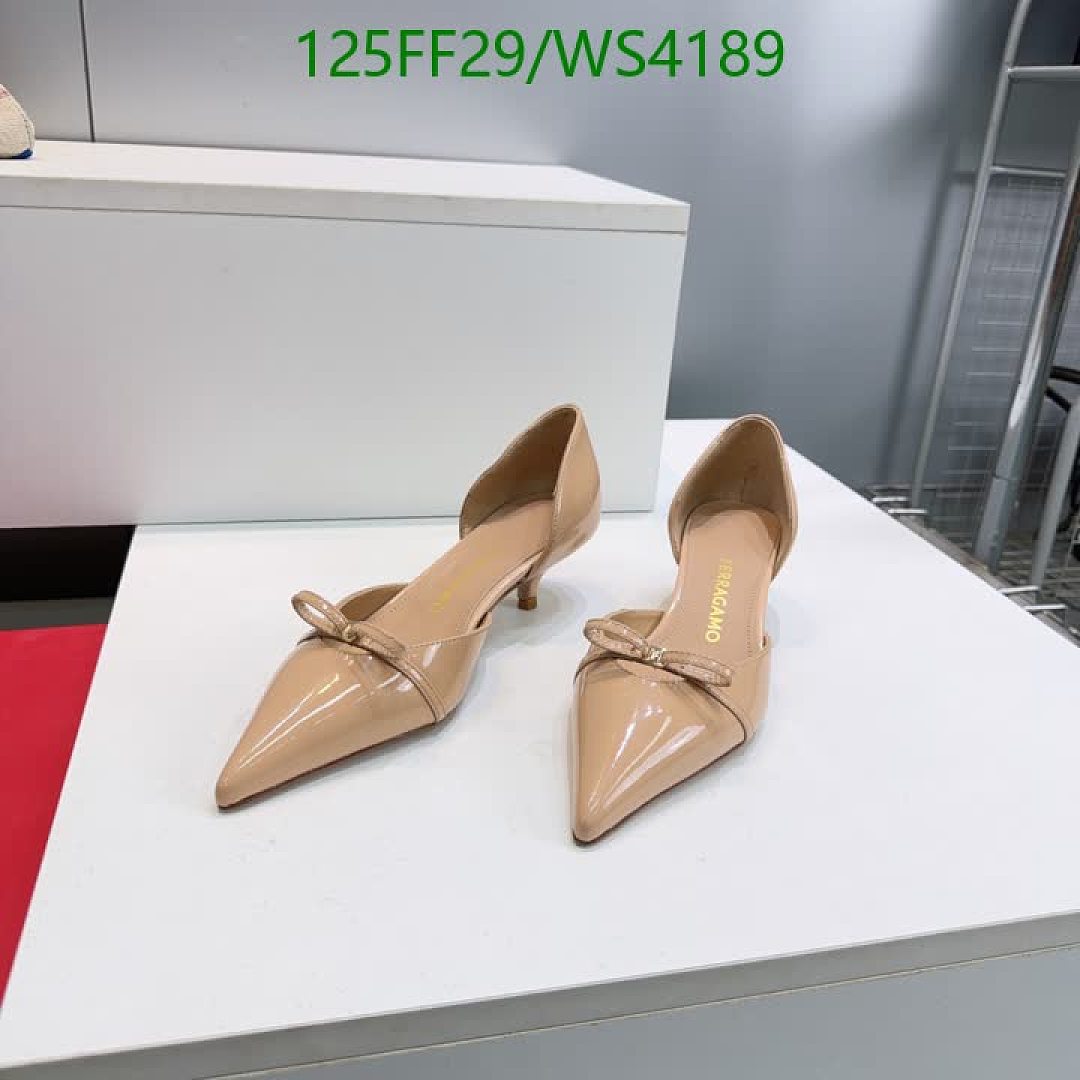 Ferragamo-Women Shoes Code: WS4189 $: 125USD