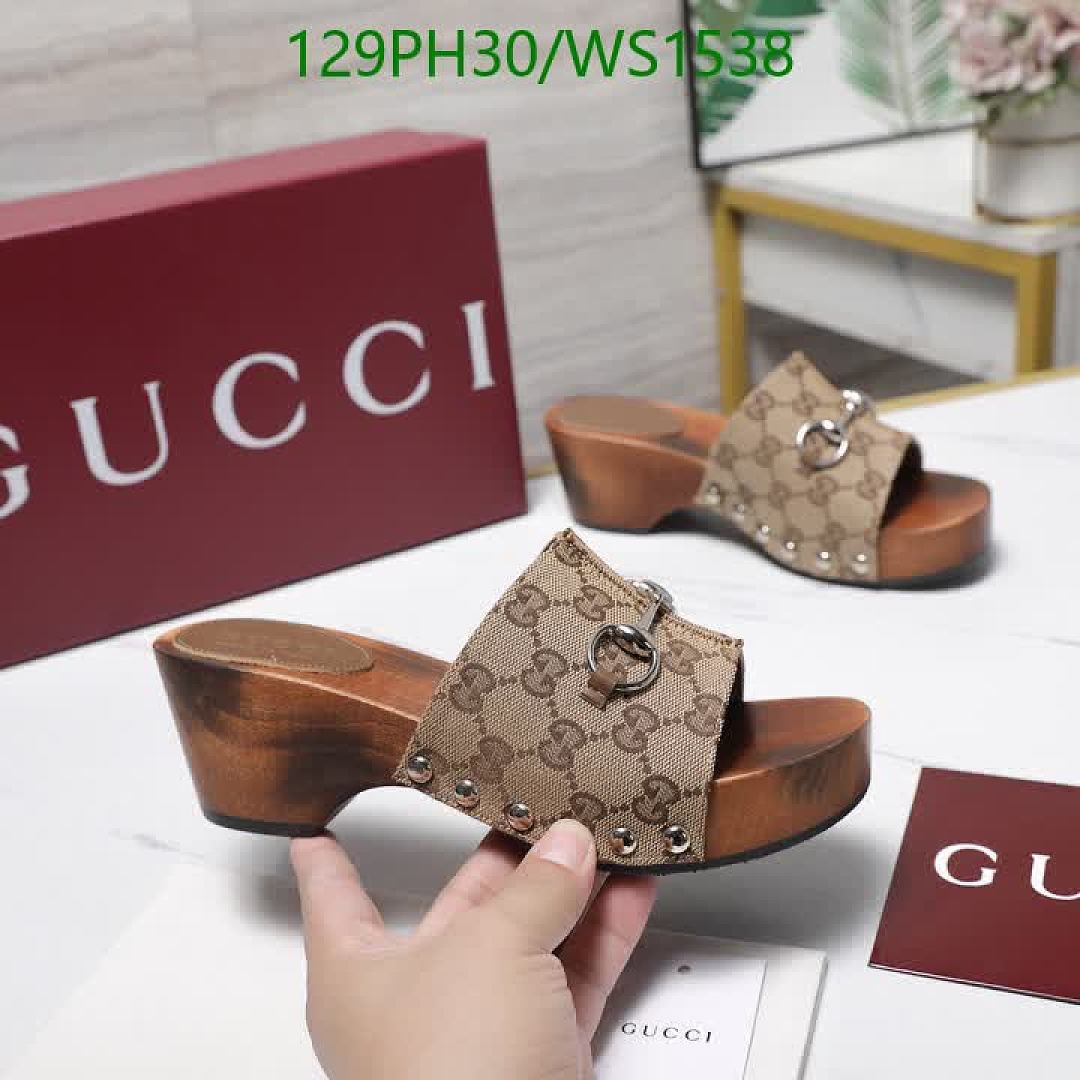 Gucci-Women Shoes Code: WS1538 $: 129USD