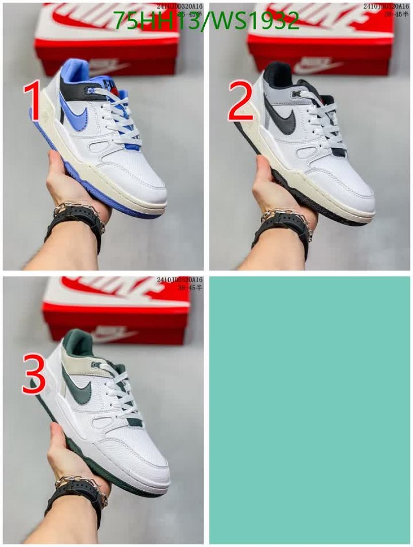 NIKE-Women Shoes Code: WS1932 $: 75USD