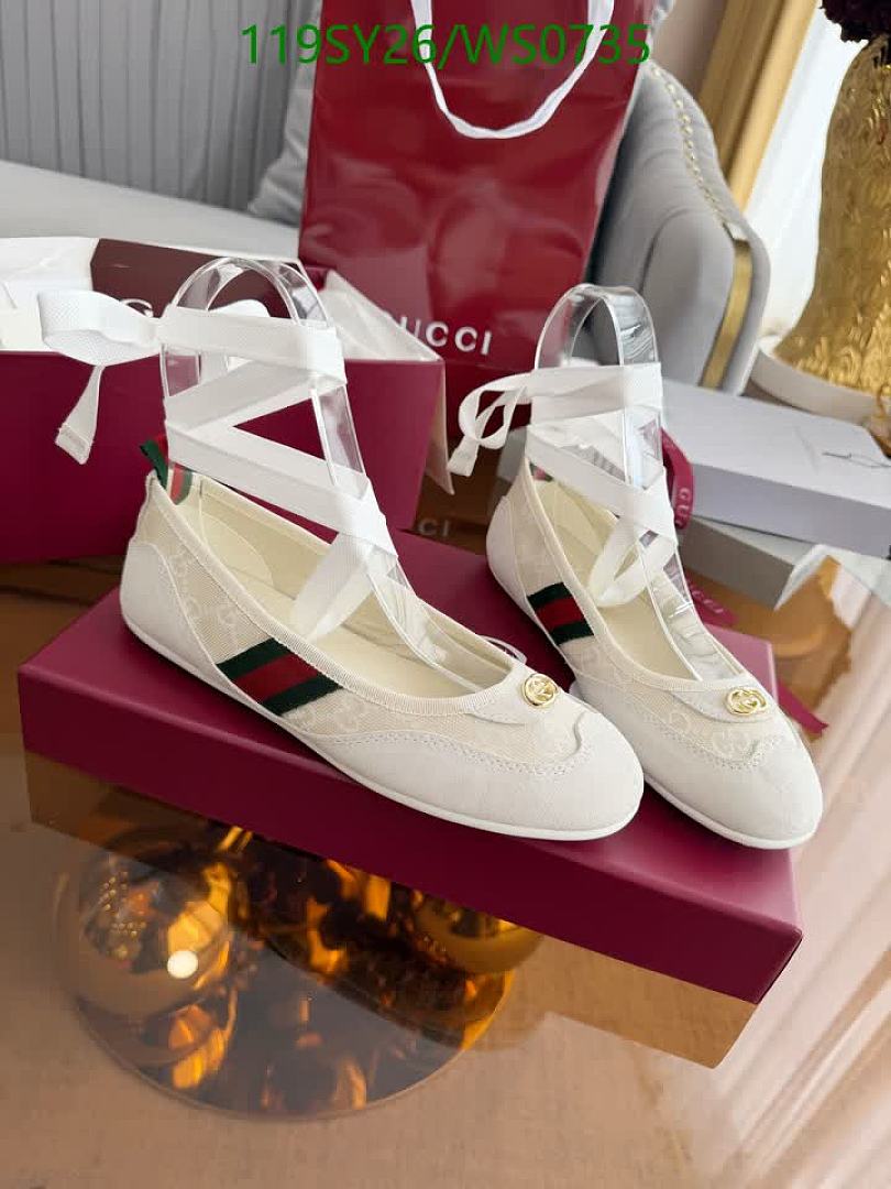 Gucci-Women Shoes Code: WS0735 $: 119USD
