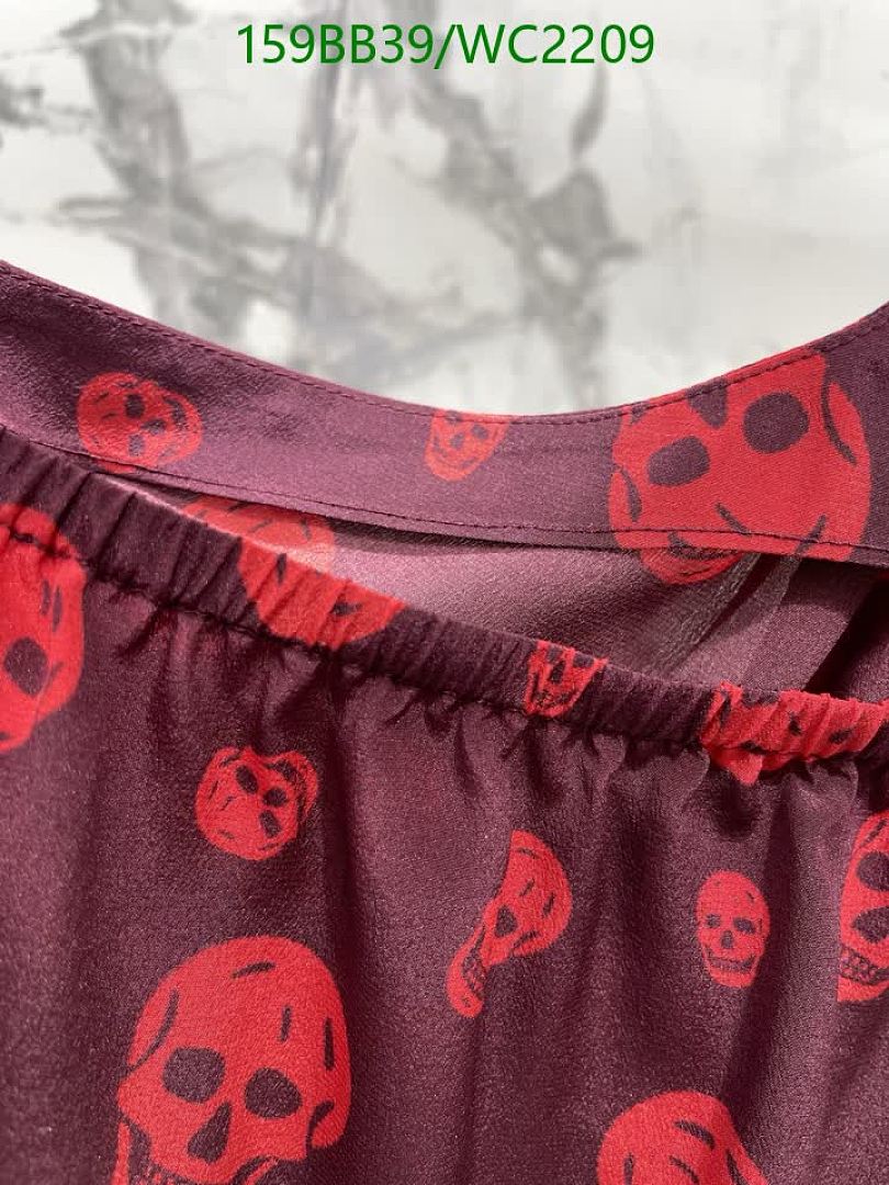 Alexander McQueen-Clothing Code: WC2209 $: 159USD