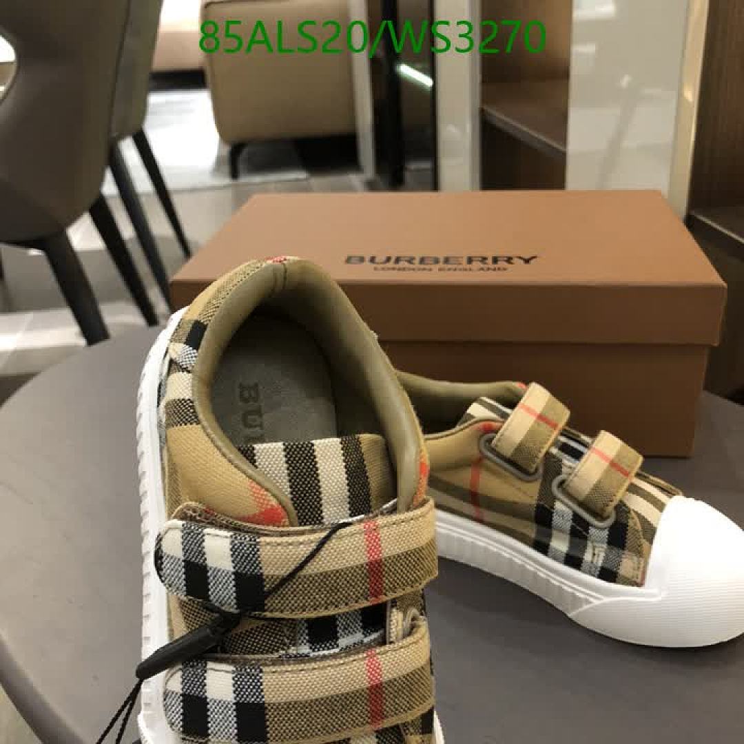 Burberry-Kids shoes Code: WS3270 $: 85USD