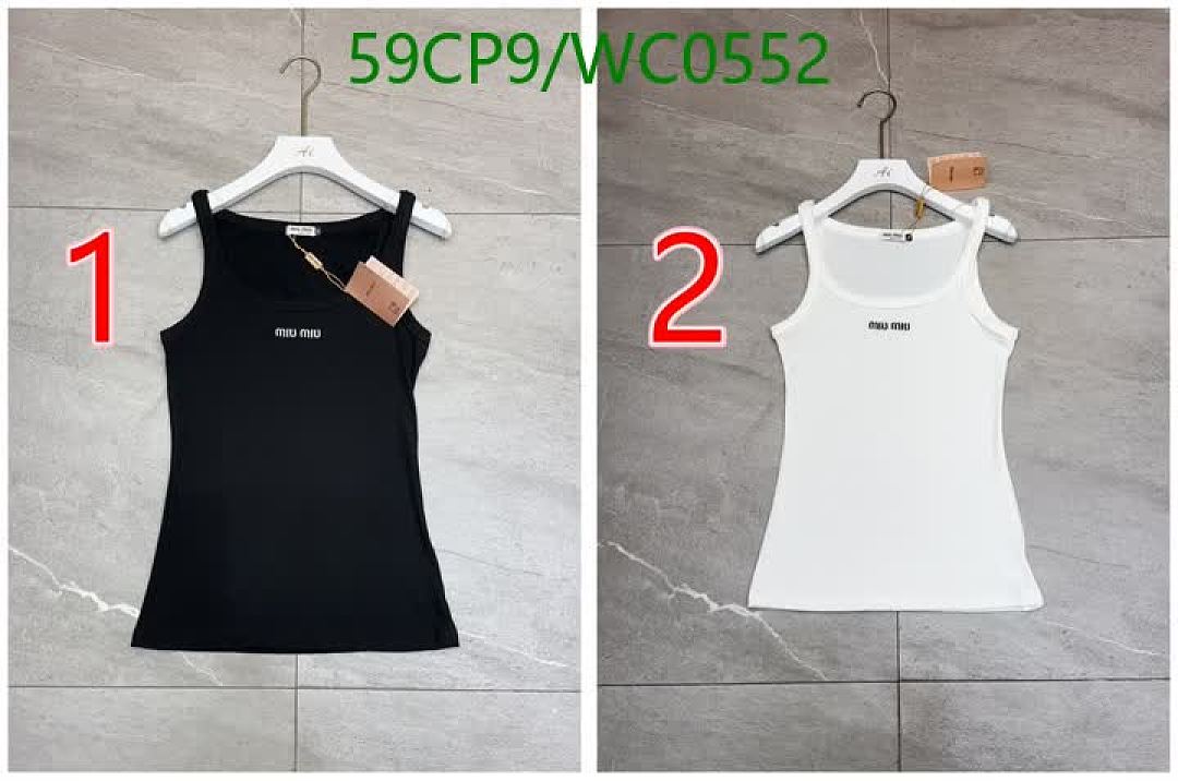 Miu Miu-Clothing Code: WC0552 $: 59USD