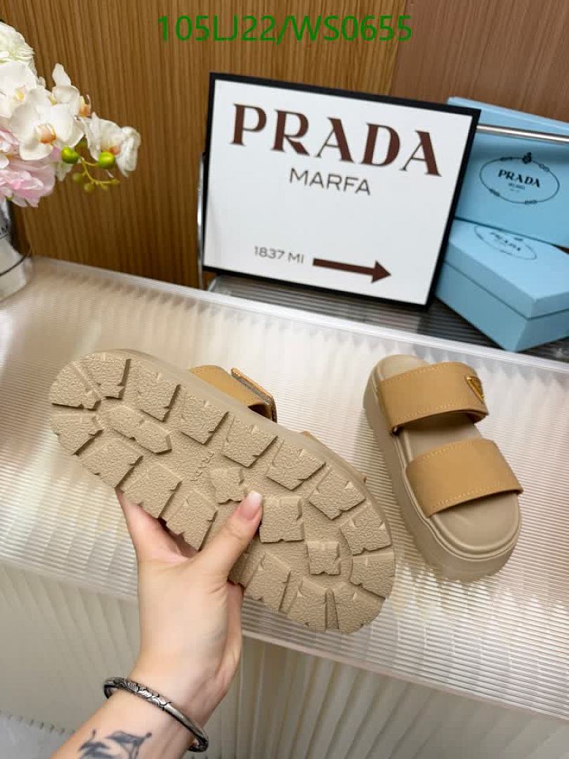 Prada-Women Shoes Code: WS0655 $: 105USD