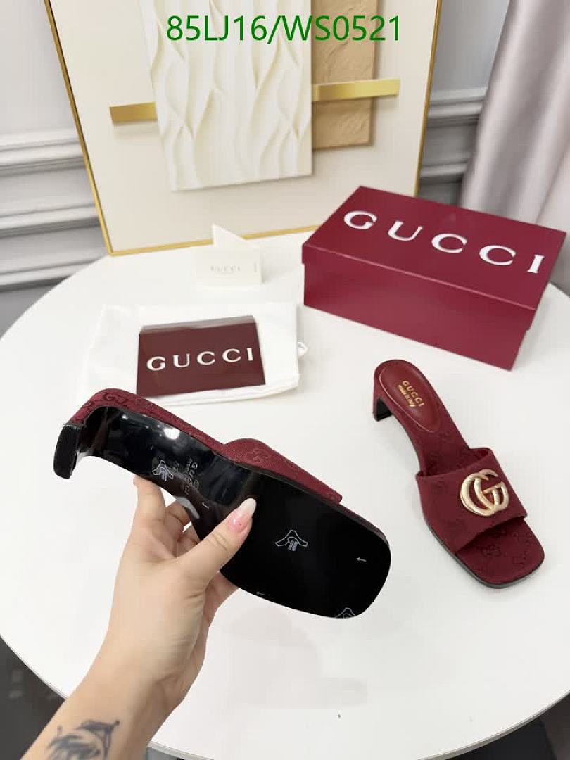 Gucci-Women Shoes Code: WS0521 $: 85USD