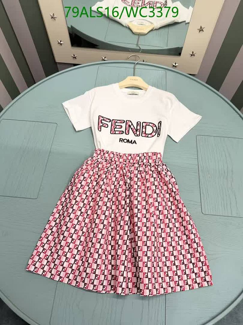 Fendi-Kids clothing Code: WC3379 $: 79USD