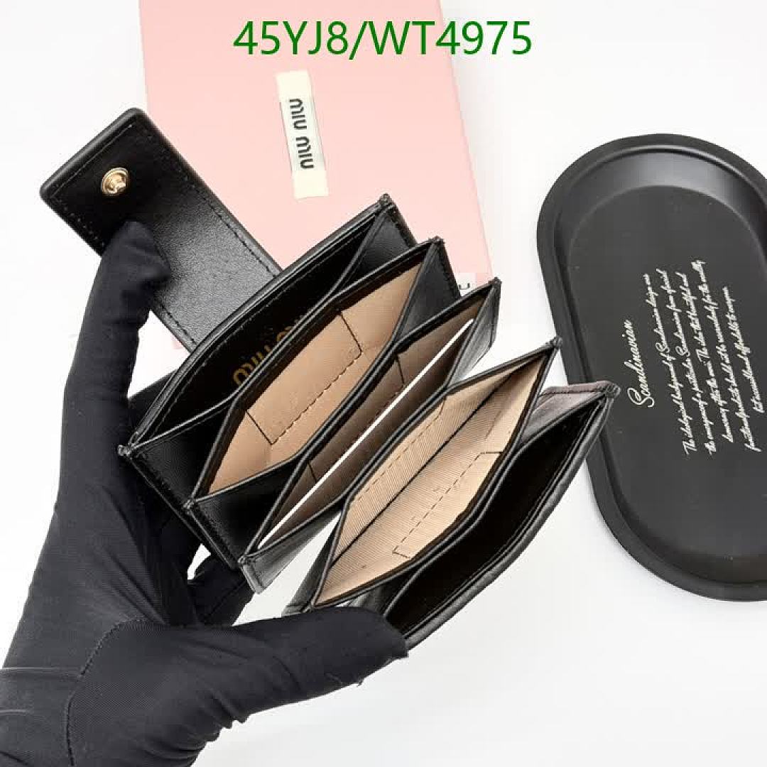 Miu Miu-Wallet-4A Quality Code: WT4975 $: 45USD