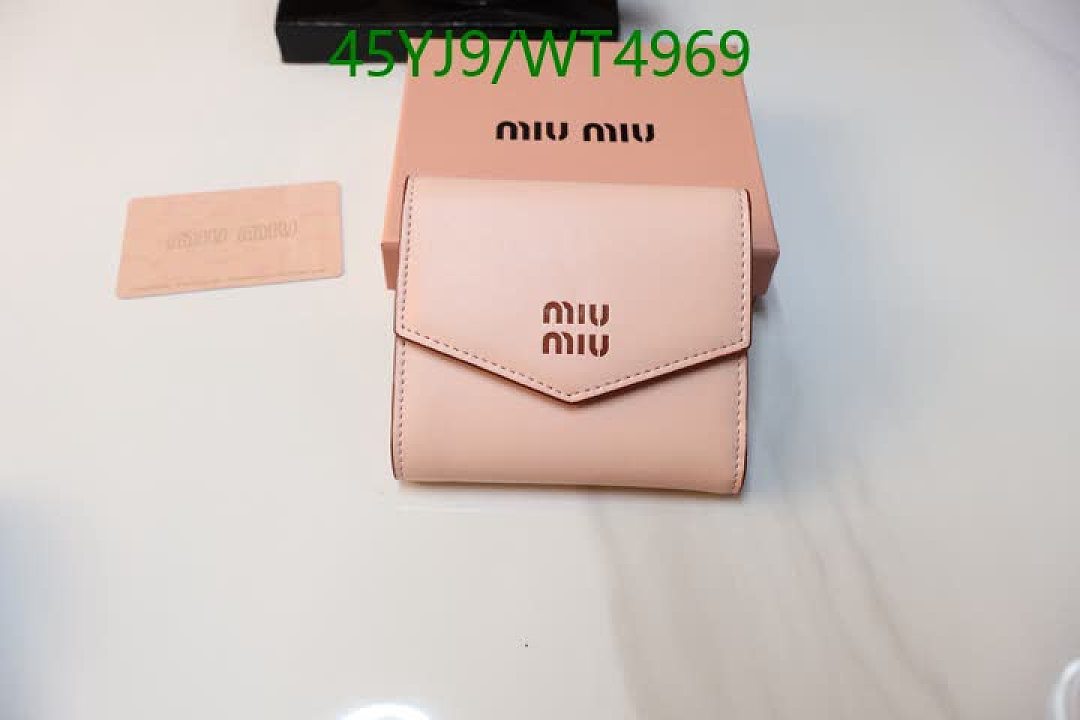 Miu Miu-Wallet-4A Quality Code: WT4969 $: 45USD