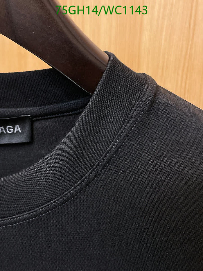 Balenciaga-Clothing Code: WC1143 $: 75USD