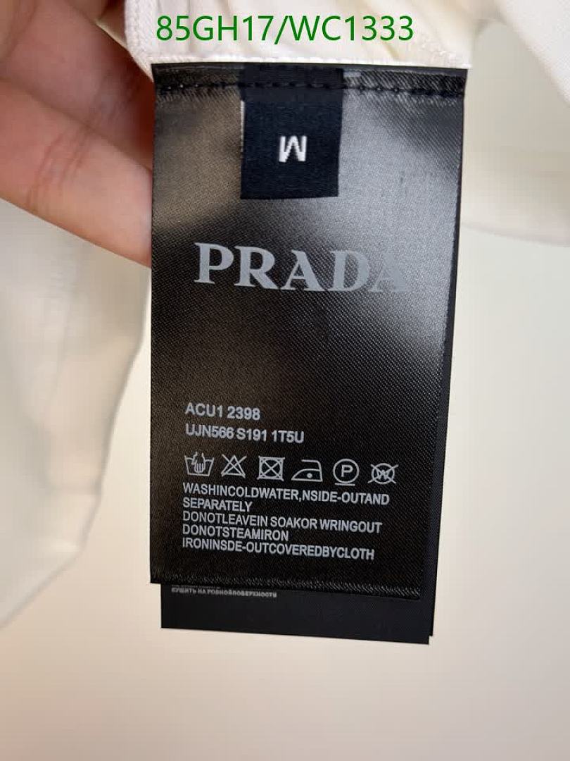 Prada-Clothing Code: WC1333 $: 85USD