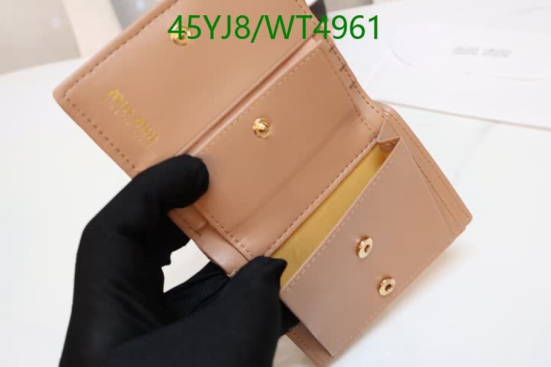 Miu Miu-Wallet-4A Quality Code: WT4961 $: 45USD