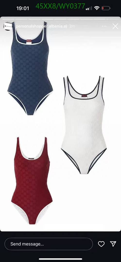 GUCCI-Swimsuit Code: WY0377 $: 45USD