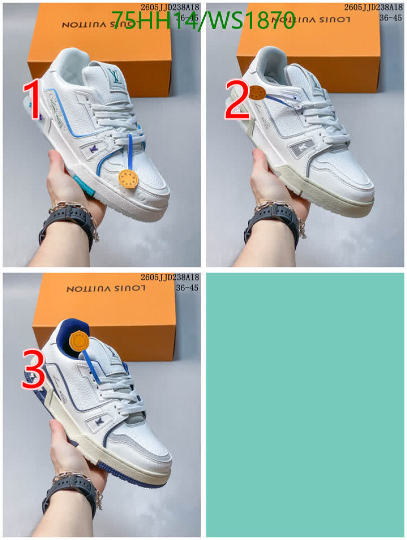 LV-Men shoes Code: WS1870 $: 75USD