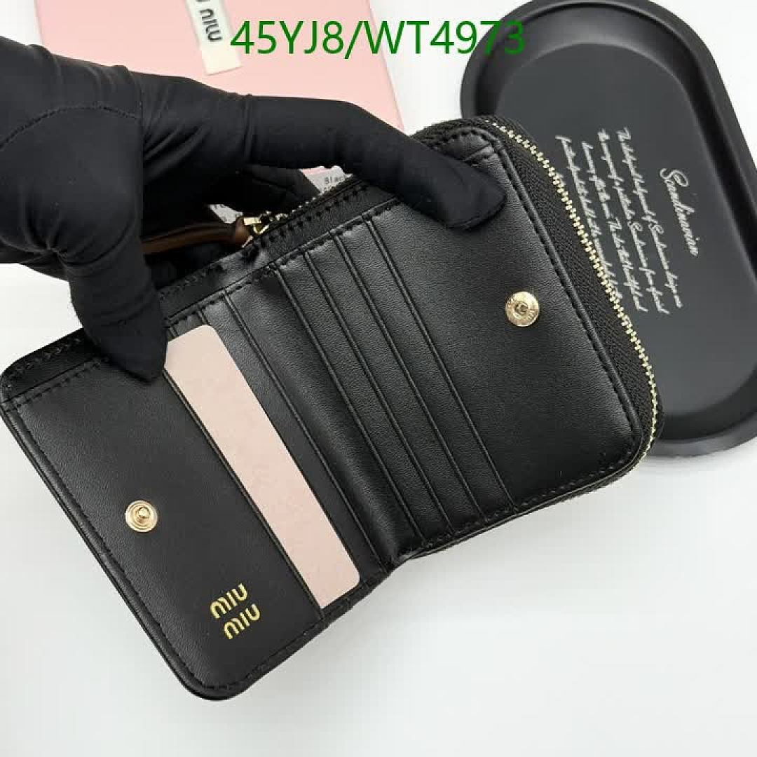 Miu Miu-Wallet-4A Quality Code: WT4973 $: 45USD
