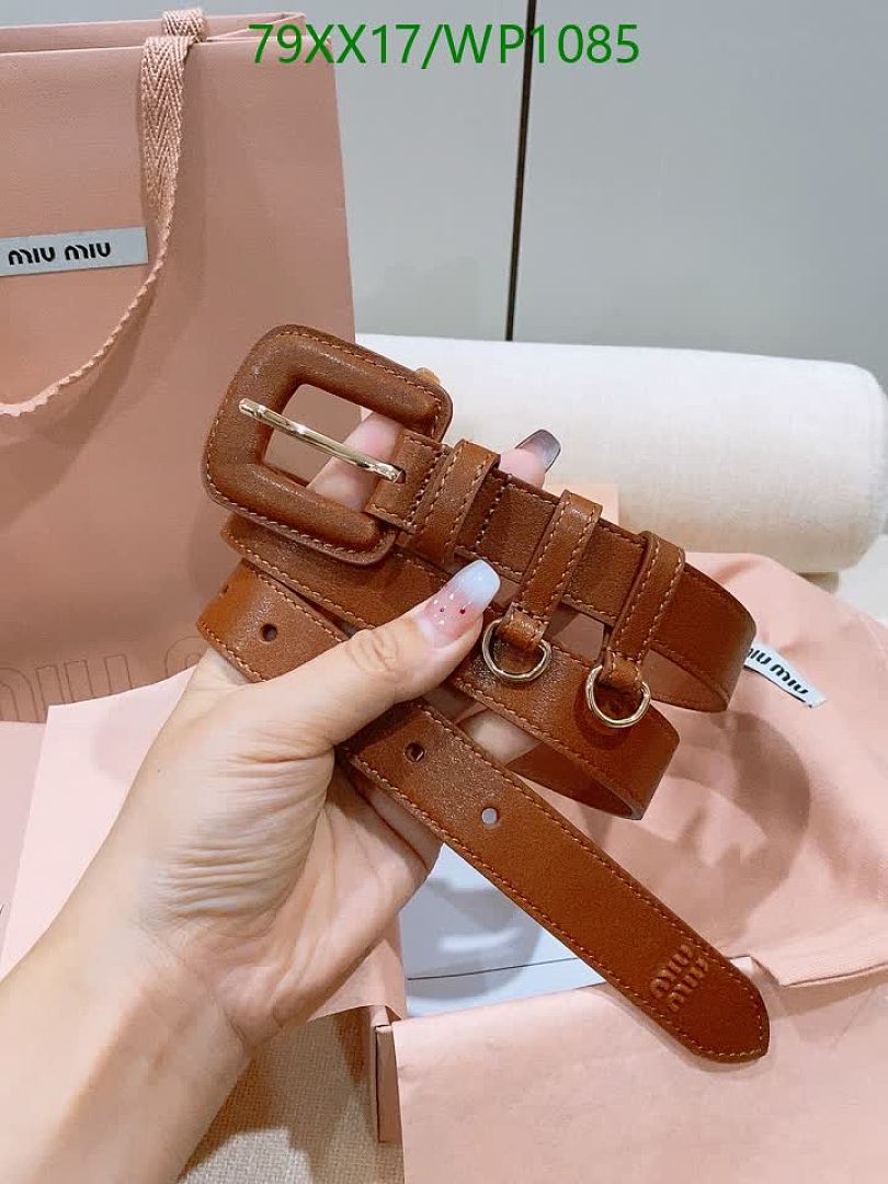 MIU MIU-Belts Code: WP1085 $: 79USD