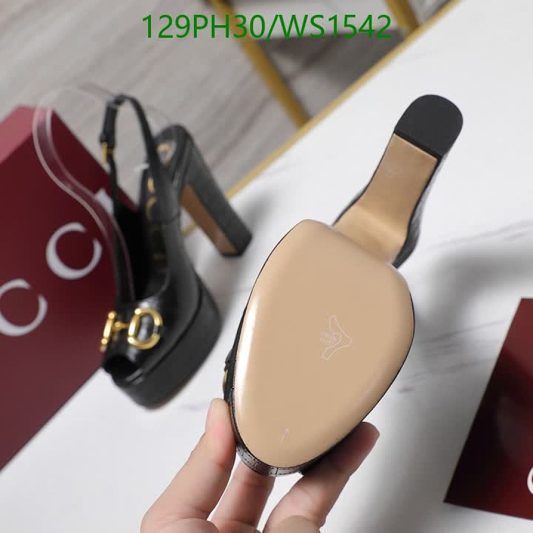 Gucci-Women Shoes Code: WS1542 $: 129USD