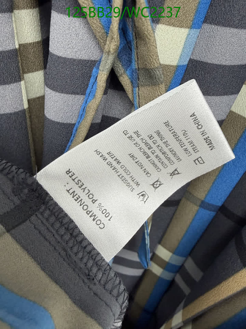Burberry-Clothing Code: WC2237 $: 125USD