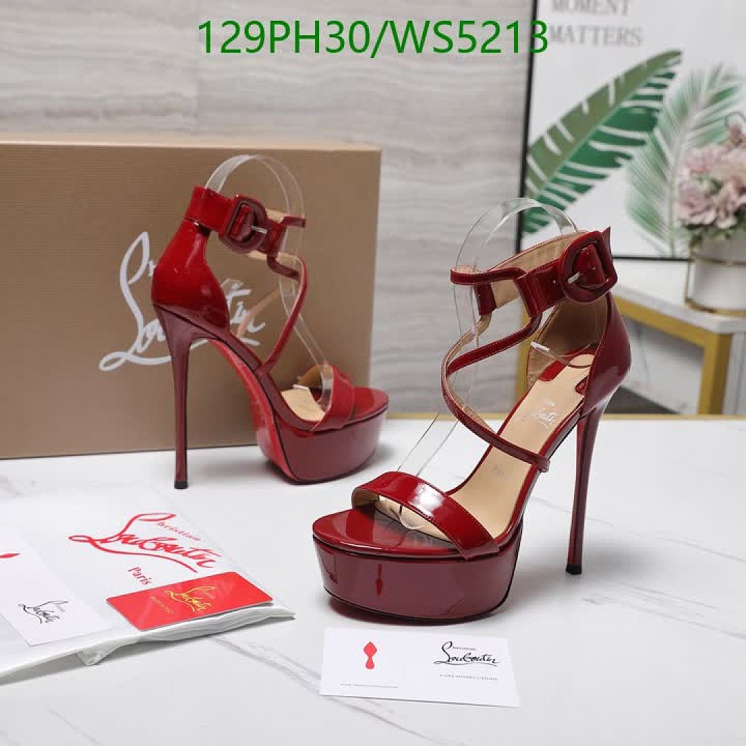 Christian Louboutin-Women Shoes Code: WS5213 $: 129USD