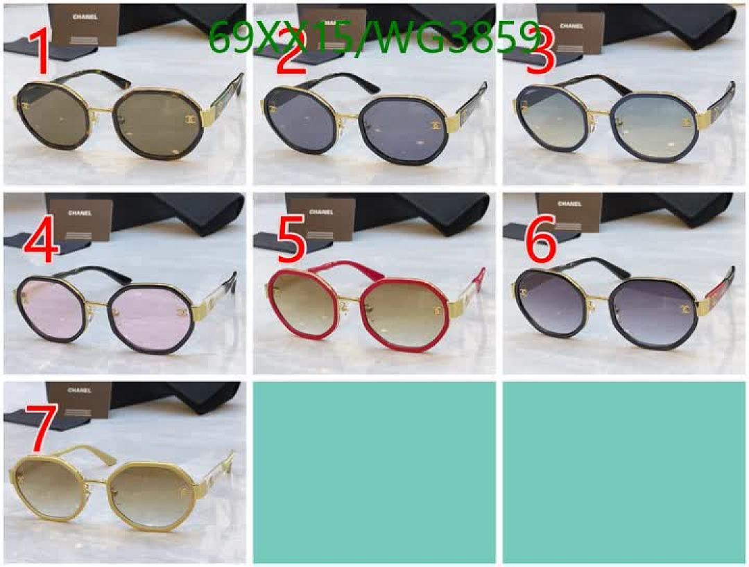 Chanel-Glasses Code: WG3859 $: 69USD