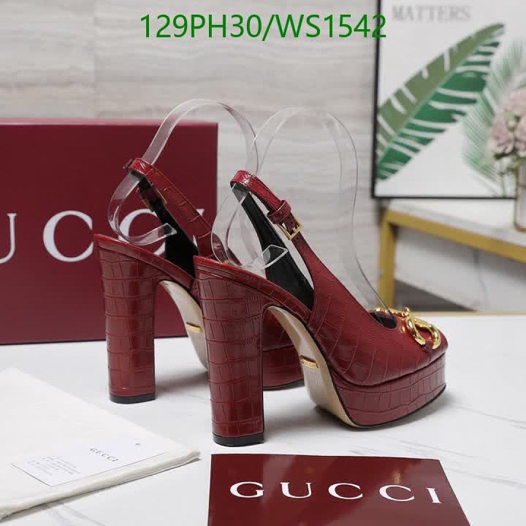 Gucci-Women Shoes Code: WS1542 $: 129USD