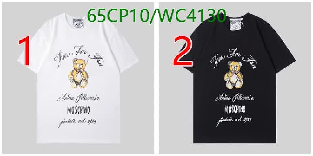 Moschino-Clothing Code: WC4130 $: 65USD