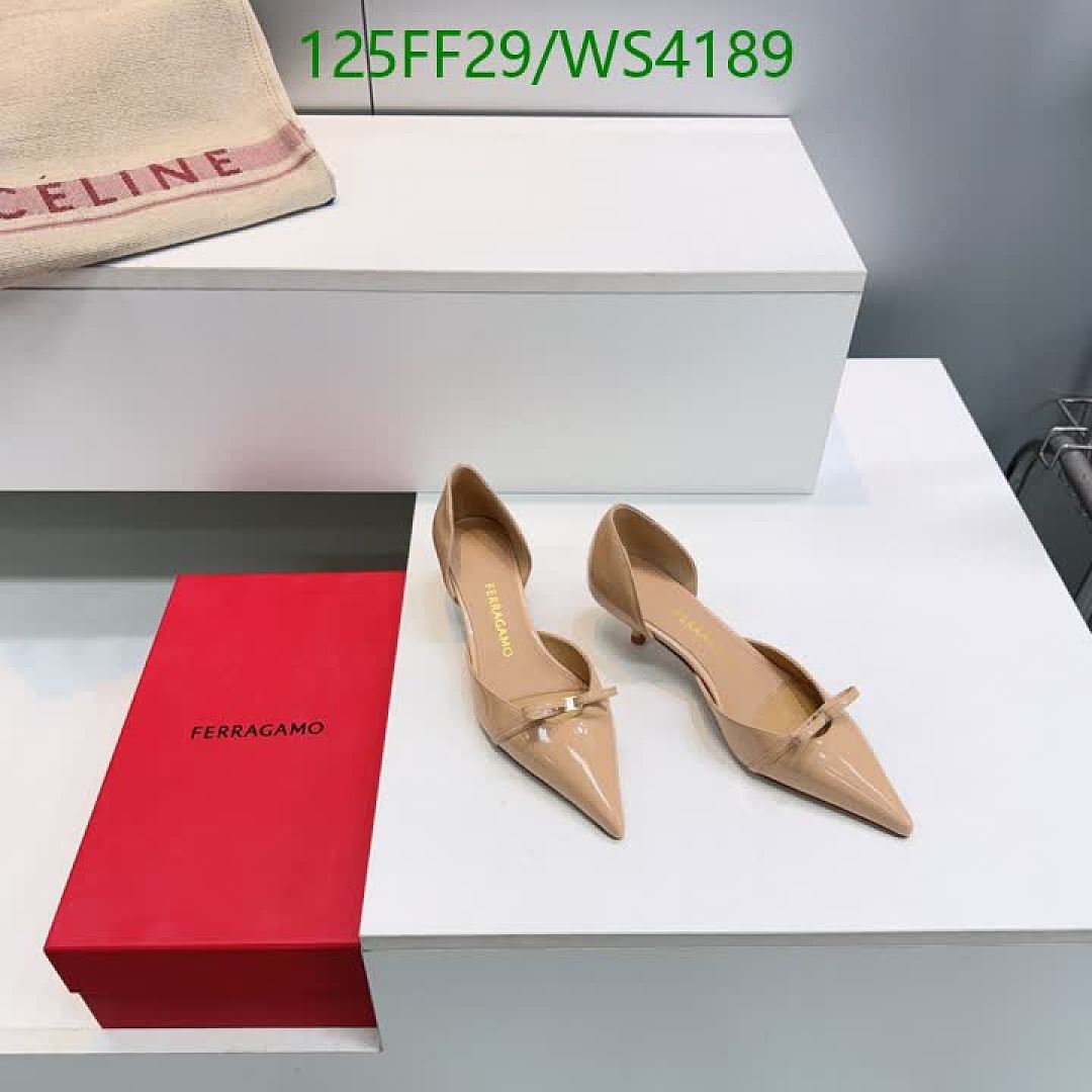 Ferragamo-Women Shoes Code: WS4189 $: 125USD