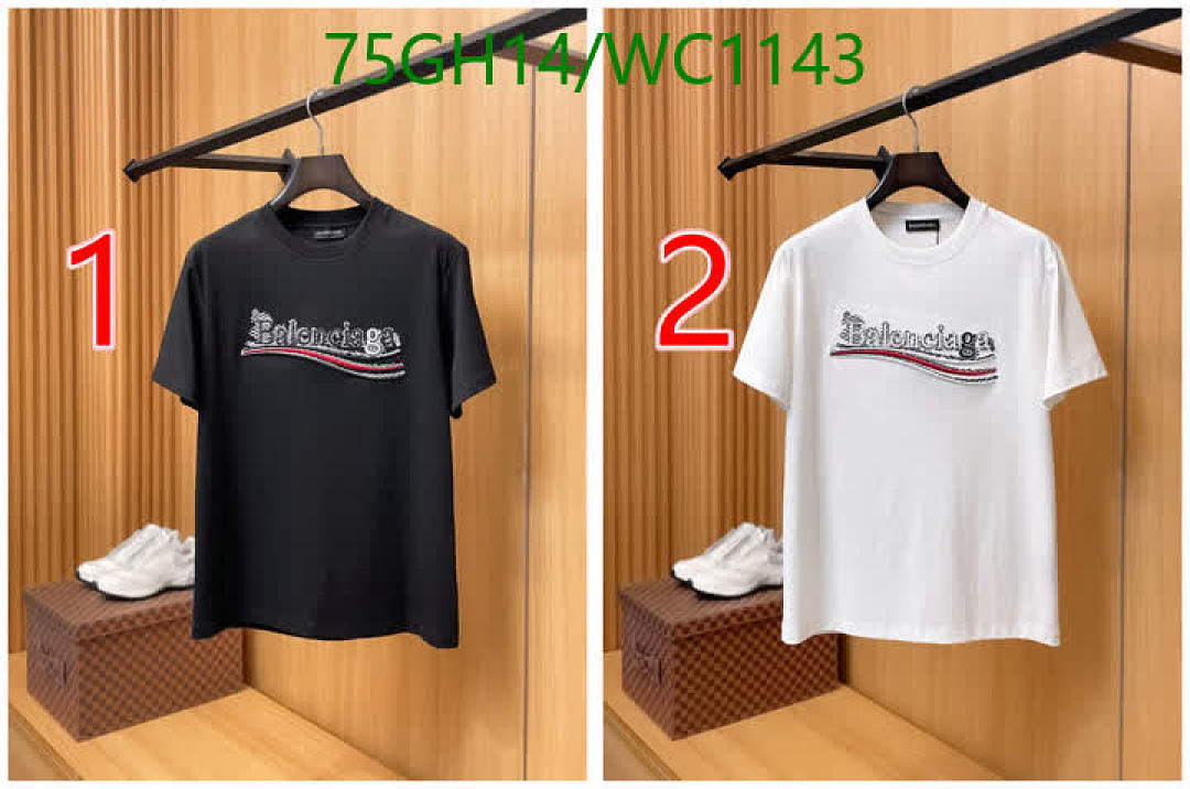 Balenciaga-Clothing Code: WC1143 $: 75USD