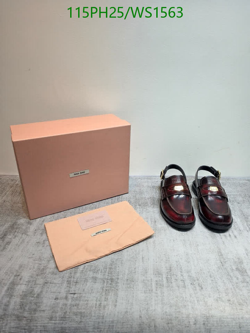 Miu Miu-Women Shoes Code: WS1563 $: 115USD