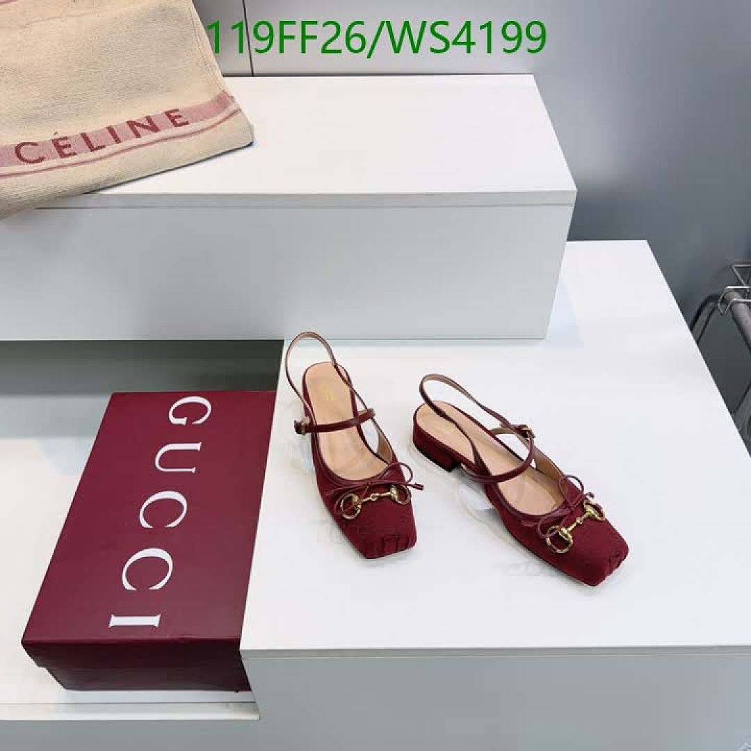 Gucci-Women Shoes Code: WS4199 $: 119USD