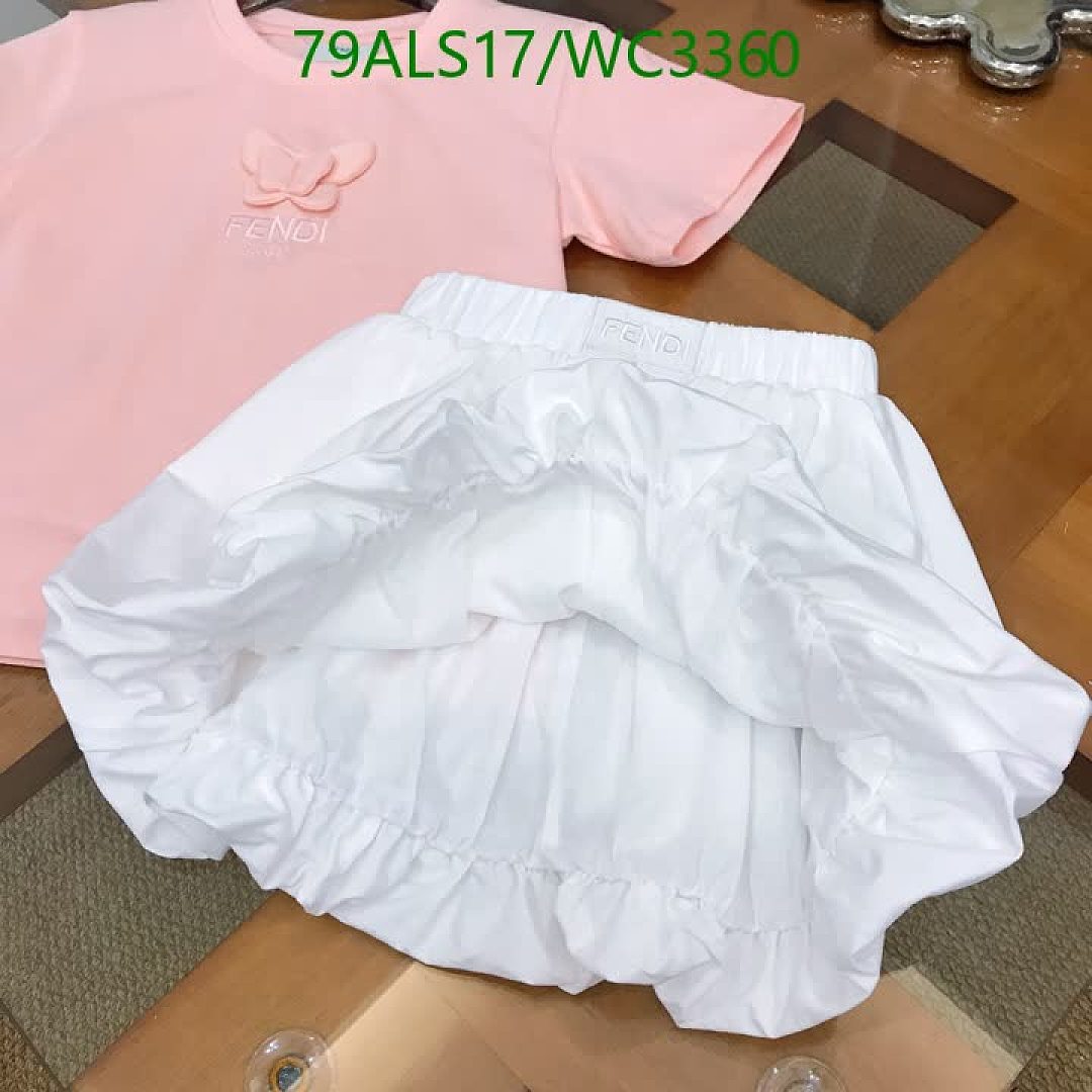 Fendi-Kids clothing Code: WC3360 $: 79USD